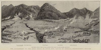 The Punishment of the Koda Khels in their own Valley by General Westmacott